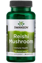 Swanson - Reishi Mushroom, 600mg - 60 caps - Nutri.se